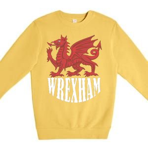 Wrexham Football Soccer Club Wrexham FC 2022 Gift Christmas 2022 Premium Crewneck Sweatshirt