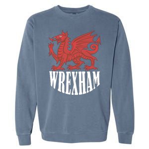 Wrexham Football Soccer Club Wrexham FC 2022 Gift Christmas 2022 Garment-Dyed Sweatshirt