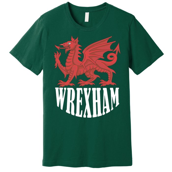 Wrexham Football Soccer Club Wrexham FC 2022 Gift Christmas 2022 Premium T-Shirt