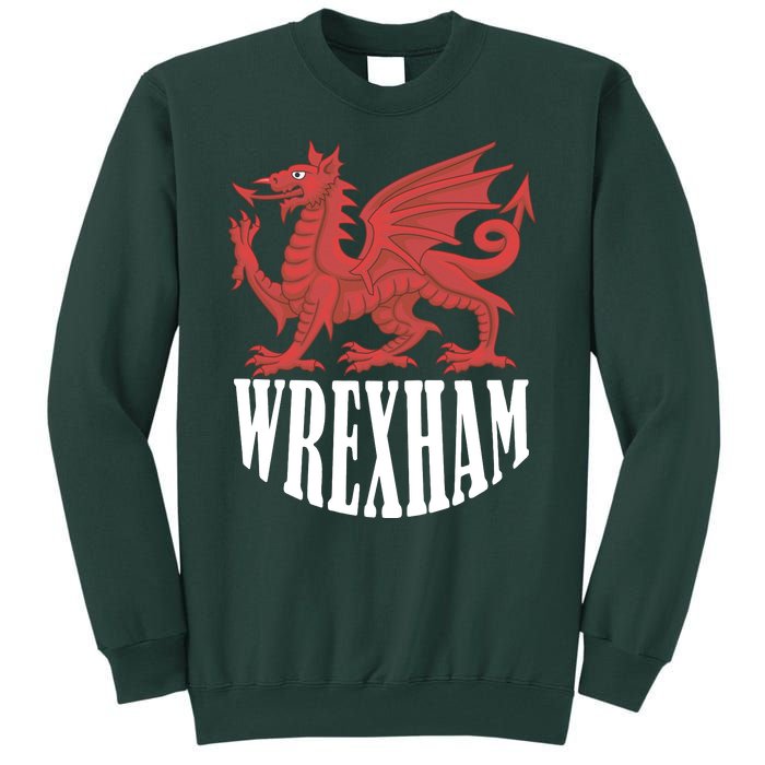 Wrexham Football Soccer Club Wrexham FC 2022 Gift Christmas 2022 Tall Sweatshirt