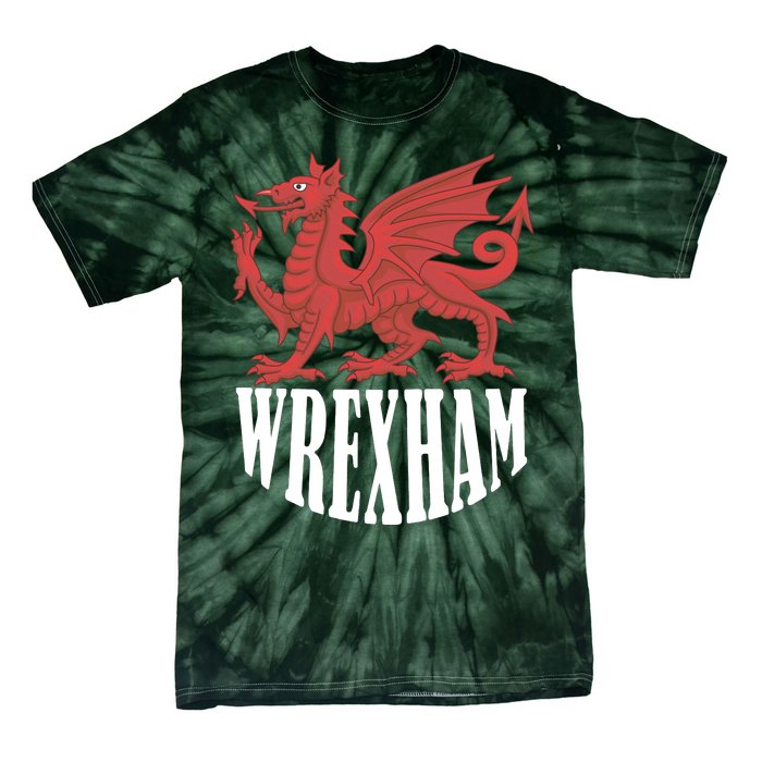 Wrexham Football Soccer Club Wrexham FC 2022 Gift Christmas 2022 Tie-Dye T-Shirt