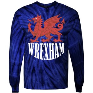 Wrexham Football Soccer Club Wrexham FC 2022 Gift Christmas 2022 Tie-Dye Long Sleeve Shirt