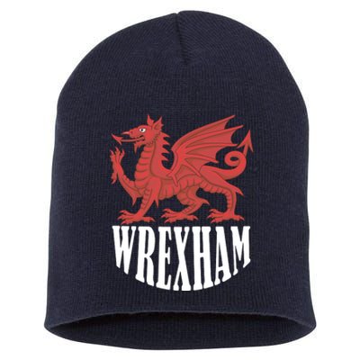 Wrexham Football Soccer Club Wrexham FC 2022 Gift Christmas 2022 Short Acrylic Beanie