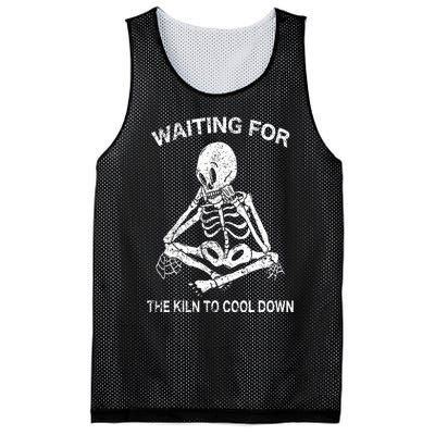 Waiting for the Kiln To Cool Down Pottery and Ceramic Lovers Mesh Reversible Basketball Jersey Tank