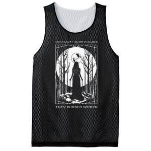 Witch Feminist They DidnT Burn Witches They Burned Mesh Reversible Basketball Jersey Tank