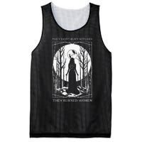 Witch Feminist They DidnT Burn Witches They Burned Mesh Reversible Basketball Jersey Tank