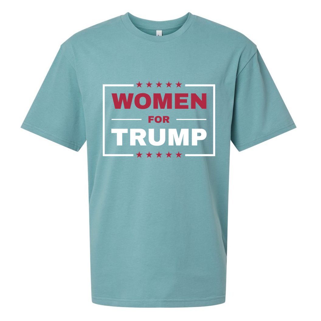 Women For Trump Sueded Cloud Jersey T-Shirt