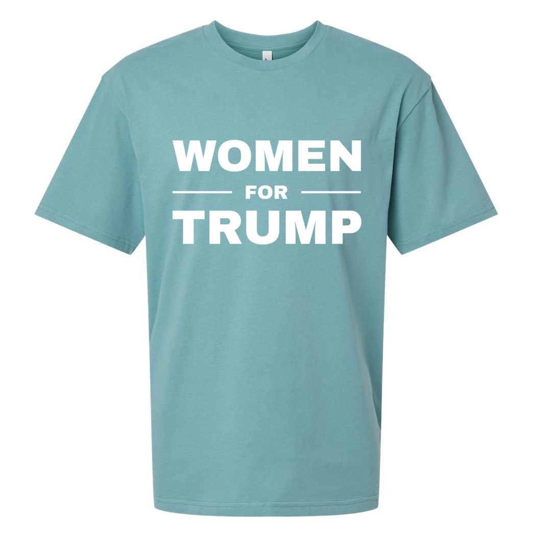Women For Trump Sueded Cloud Jersey T-Shirt