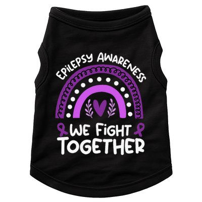 We Fight Together Epilepsy Awareness Epilepsy Doggie Tank