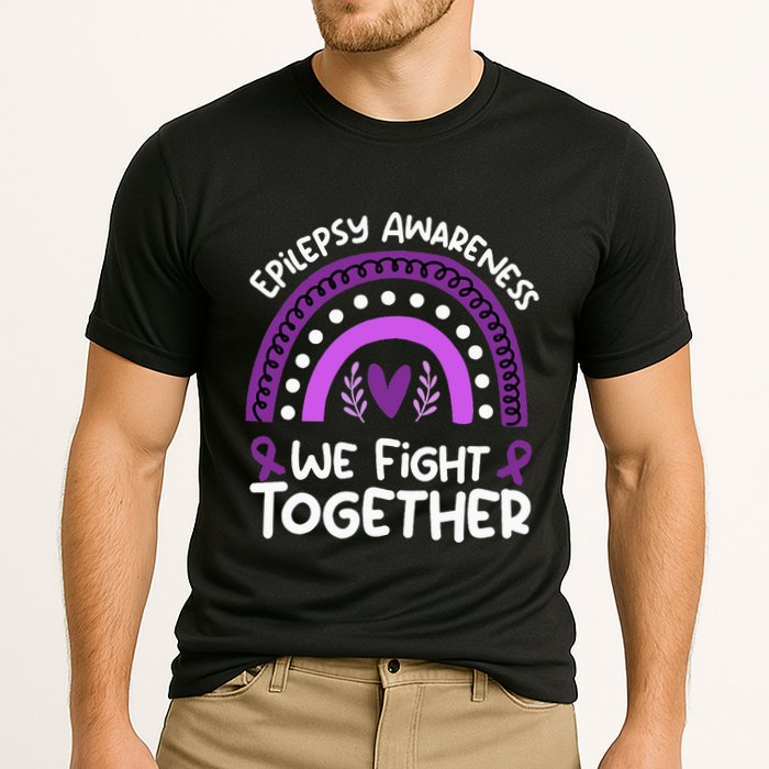We Fight Together Epilepsy Awareness Epilepsy Cooling Performance Crew T-Shirt