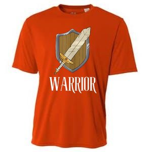 Warrior Fantasy Tabletop RPG MMORPG RPG Gamer Cooling Performance Crew T-Shirt