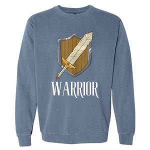 Warrior Fantasy Tabletop RPG MMORPG RPG Gamer Garment-Dyed Sweatshirt