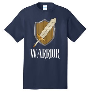 Warrior Fantasy Tabletop RPG MMORPG RPG Gamer Tall T-Shirt