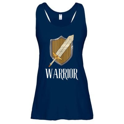 Warrior Fantasy Tabletop RPG MMORPG RPG Gamer Ladies Essential Flowy Tank