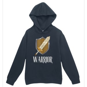 Warrior Fantasy Tabletop RPG MMORPG RPG Gamer Urban Pullover Hoodie