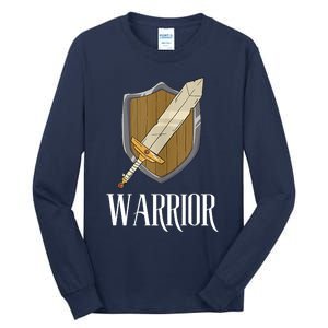 Warrior Fantasy Tabletop RPG MMORPG RPG Gamer Tall Long Sleeve T-Shirt