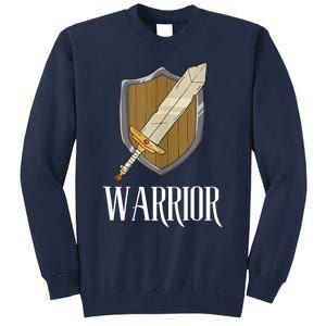 Warrior Fantasy Tabletop RPG MMORPG RPG Gamer Tall Sweatshirt