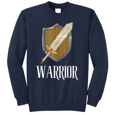 Warrior Fantasy Tabletop RPG MMORPG RPG Gamer Tall Sweatshirt