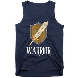 Warrior Fantasy Tabletop RPG MMORPG RPG Gamer Tank Top