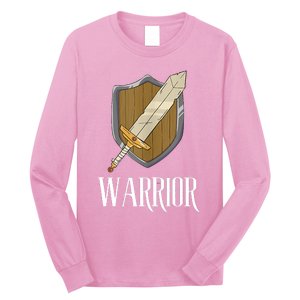 Warrior Fantasy Tabletop RPG MMORPG RPG Gamer Long Sleeve Shirt