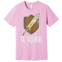 Warrior Fantasy Tabletop RPG MMORPG RPG Gamer Premium T-Shirt