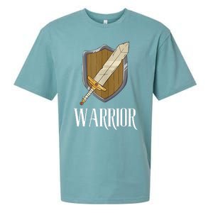 Warrior Fantasy Tabletop RPG MMORPG RPG Gamer Sueded Cloud Jersey T-Shirt