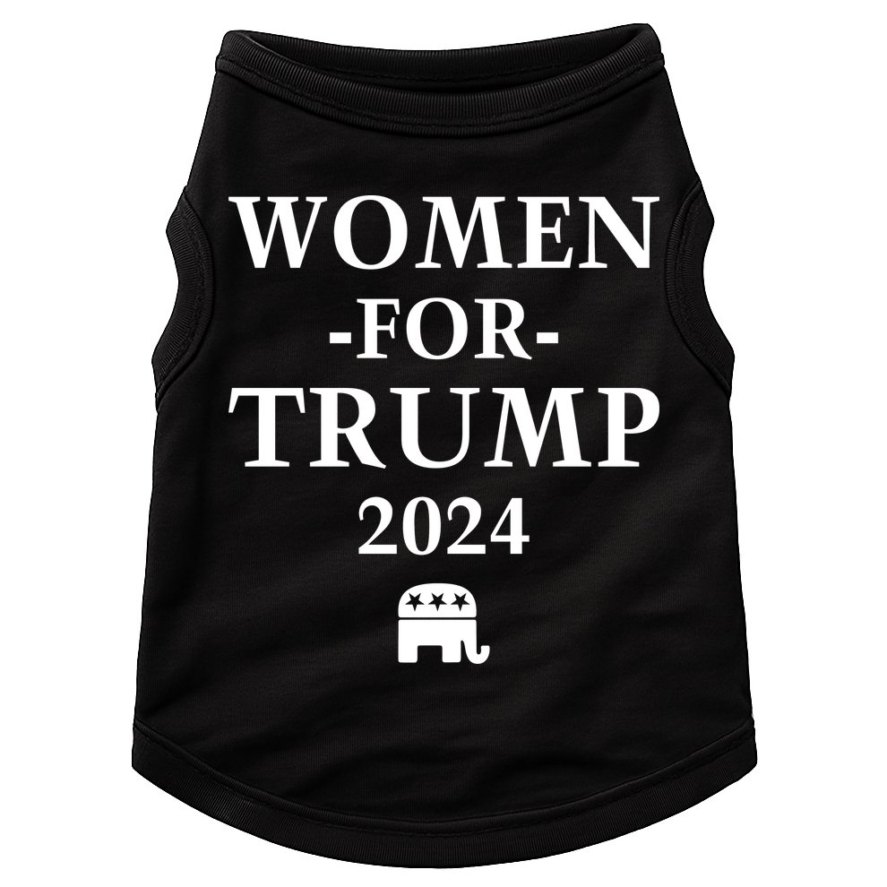 Women For Trump 2024 Doggie Tank