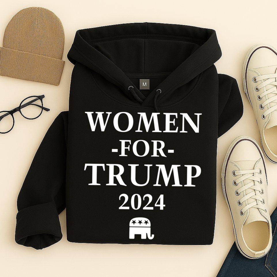 Women For Trump 2024 Hoodie