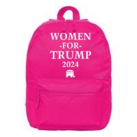 Women For Trump 2024 16 in Basic Backpack
