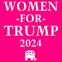 Women For Trump 2024 16 in Basic Backpack