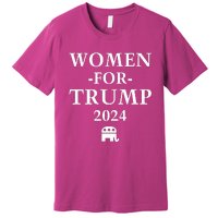 Women For Trump 2024 Premium T-Shirt