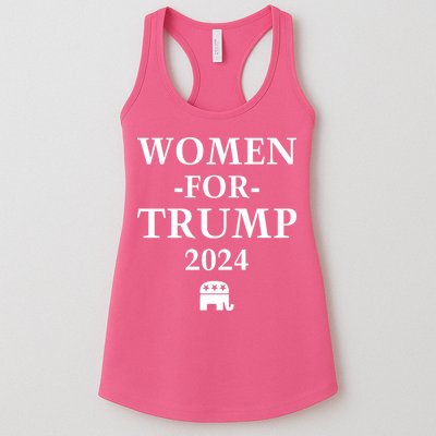 Women For Trump 2024 Womens Tank Top
