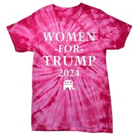 Women For Trump 2024 Tie-Dye T-Shirt