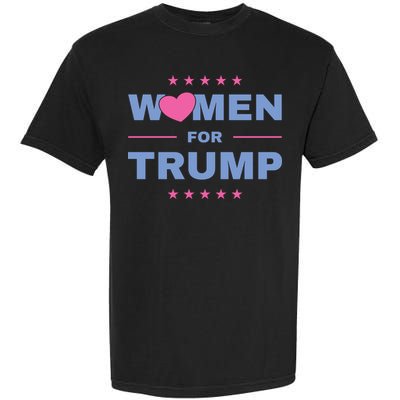 Women For Donald Trump Heart 💕 Garment-Dyed Heavyweight T-Shirt
