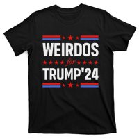 Weirdos For Trump 24 Funny Sarcastic Saying T-Shirt