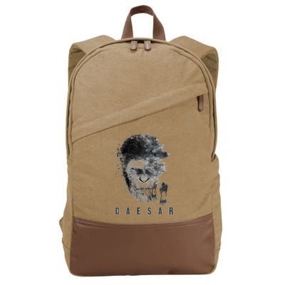 War For The Planet Of The Apes Monochrome Caesar & Riders Cotton Canvas Backpack