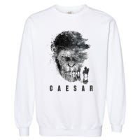 War For The Planet Of The Apes Monochrome Caesar & Riders Garment-Dyed Sweatshirt