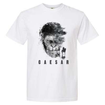 War For The Planet Of The Apes Monochrome Caesar & Riders Garment-Dyed Heavyweight T-Shirt