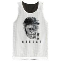 War For The Planet Of The Apes Monochrome Caesar & Riders Mesh Reversible Basketball Jersey Tank