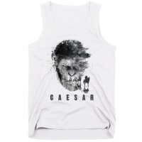 War For The Planet Of The Apes Monochrome Caesar & Riders Tank Top