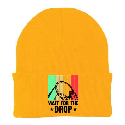 Wait For The Drop Knit Cap Winter Beanie