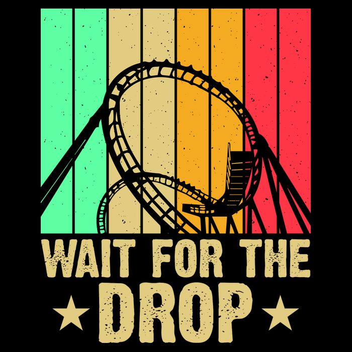 Wait For The Drop 7-Panel Snapback Hat