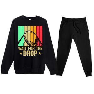 Wait For The Drop Premium Crewneck Sweatsuit Set