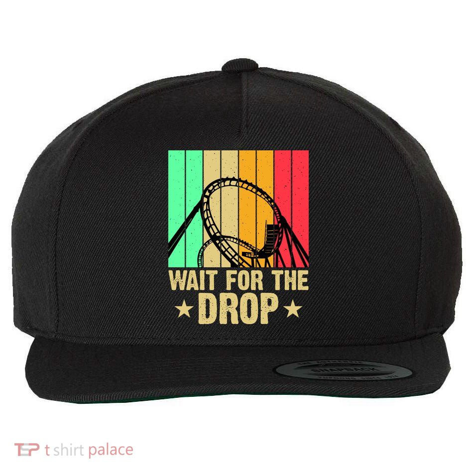 Wait For The Drop Wool Snapback Cap
