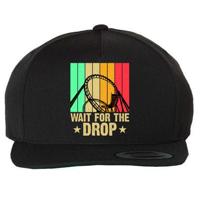 Wait For The Drop Wool Snapback Cap