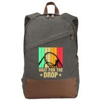 Wait For The Drop Cotton Canvas Backpack