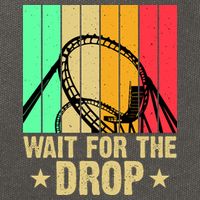 Wait For The Drop Cotton Canvas Backpack