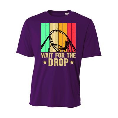 Wait For The Drop Youth Performance Sprint T-Shirt