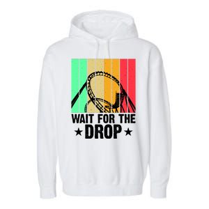 Wait For The Drop Garment-Dyed Fleece Hoodie