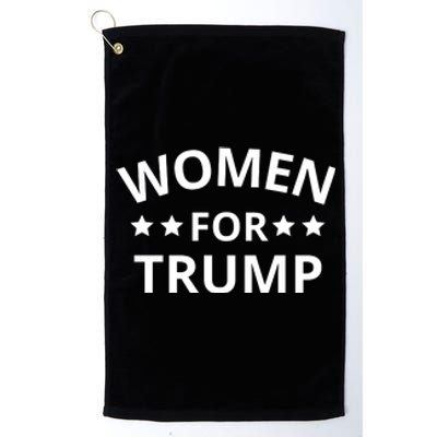 Women For Trump Platinum Collection Golf Towel